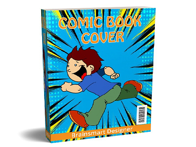 Children Comic Book Cover branding design graphicdesign identity branding identity design illustration vector