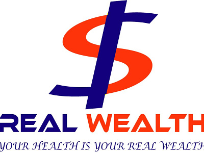 Real Wealth Logo branding design graphicdesign identity branding identity design illustration logo minimal