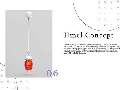 Hmel Concept chandelier design designers lighting oled