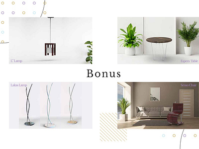 Furniture Design - Bonus