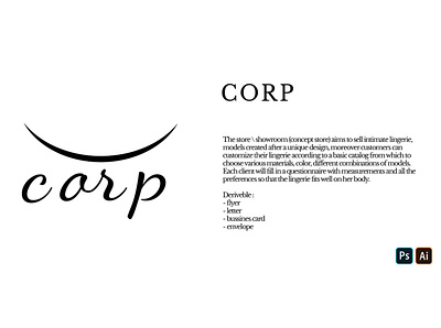 Corp branding design designers graphic design illustration logo