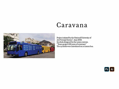 Caravana Symbols design illustration