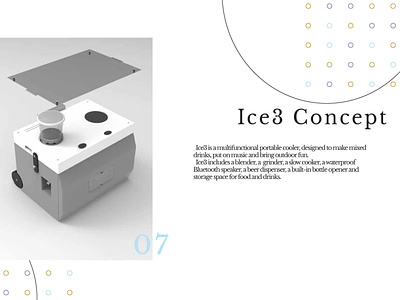 Ice3 Concept appliances design cooler family time fun industrial design party portable cooler