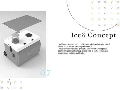 Ice3 Concept appliances design cooler family time fun industrial design party portable cooler