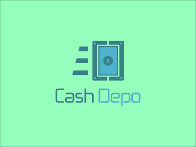 Cash Depo branding corporate design design graphic design illustration logo logo design minimal professional logo typography vector