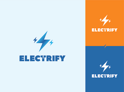 Electrify branding corporate design design graphic design illustration logo minimal typography ui vector