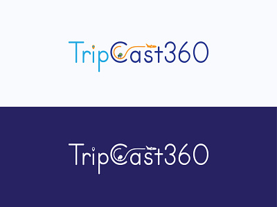 TripCast360 3d animation branding corporate design design graphic design illustration logo minimal motion graphics typography ui ux vector