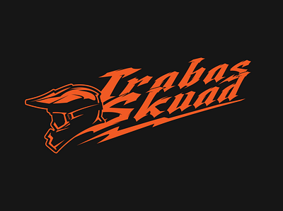 Motocross Team Logo apparel automotive bike brush design enggal graphic design illustration indonesia motocross motor