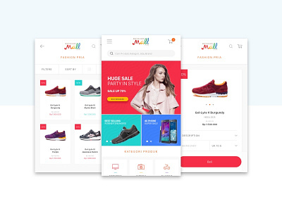 Ecommerce Redesign apps clean ecommerce mobile redesign ui ux