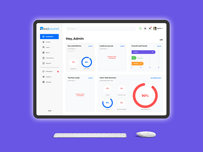 Redesigned Admin Dashboard