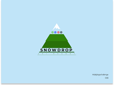 Dailylogochallenge day 008 ski area dailylogochallenge