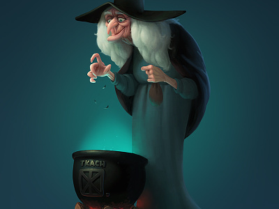 Witch. Personal Illustration