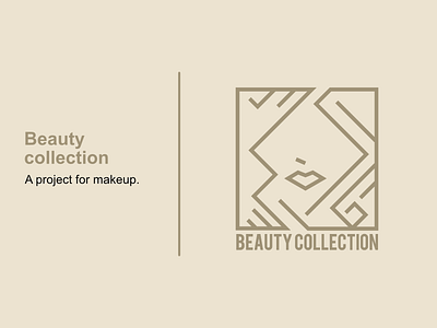 Logo for beauty collection ( makeup ) affinitydesigner branding design graphic design graphicdesign illustration illustrator logo minimal