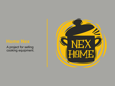 Logo for homenex ( cooking equipment ) affinitydesigner branding design graphic design graphicdesign icon illustration illustrator logo minimal