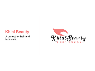 Logo for khial beauty ( women care ) affinitydesigner branding design graphic design graphicdesign icon illustration illustrator logo minimal