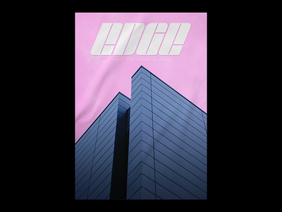 Riding On The Edge. Poster Design