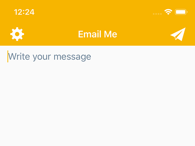 Email Me - Quick Notes App app flat ui ux