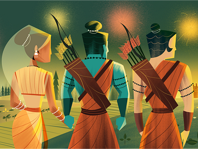 Happy Diwali art design illustration illustrator photoshop