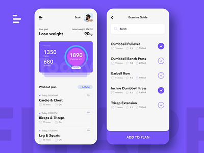 Weight Loss Apps apps clean design diet fitness healthy mobile service sports ui uiux weight loss
