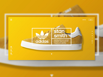 Adidas - Redesign Concept adidas ecommerce shoes site ui ux webdesign