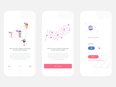 Nobly - Onboarding by Nugraha Jati Utama for Paperpillar on Dribbble
