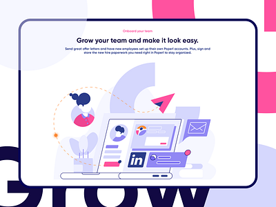 Grow Your Team app design icon illustration mobile service sketch team teamwork technology vector website