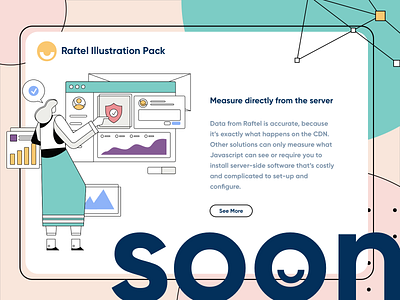 Raftel Illustration Pack v1.0 app dashboad design homepage hosting illustration mobile onboard security service teamwork website
