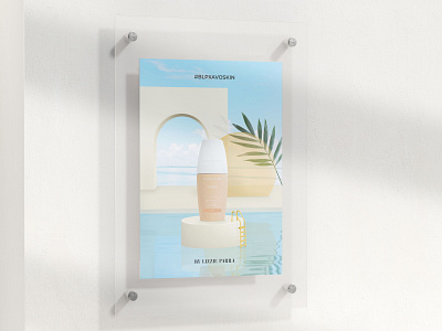 BLP x Avoskin Multipurpose Tinted Sunscreen Poster