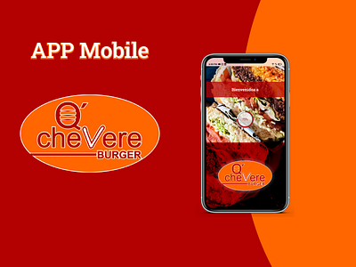 APP Mobile Q´Chevere Burger design diseño diseño gráfico diseñoui diseñouxui figma graphic design illustration ui ui design uxui