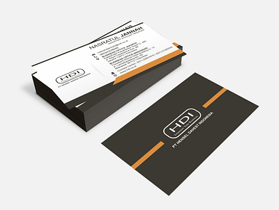 Business Card design illustration