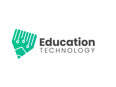 Education Technology branding graphic design logo