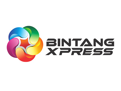 BINTANG XPRESSS 3d branding logo