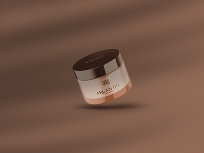 Khayali Branding argan oil bio brand identity branding brown cosmetic design jar logo nature typography visual identity
