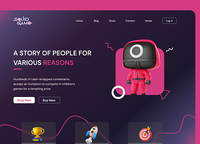 squid-game-landing-page