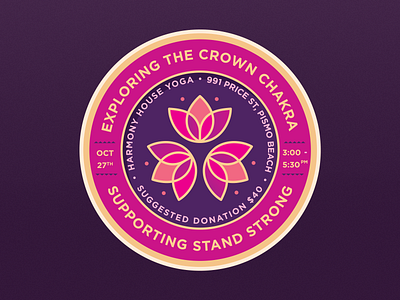 Crown Chakra Badge