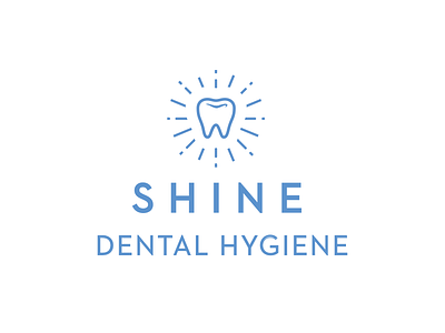 SHINE Logo dentist icon logo tooth