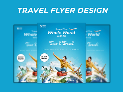 Travel Flyer Design advertising flyer flyer design flyer designer graphic design travel travel flyer design