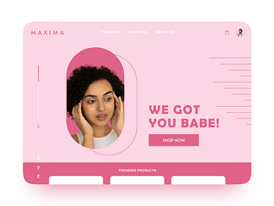 Maxima : Ecommerce Landing Page