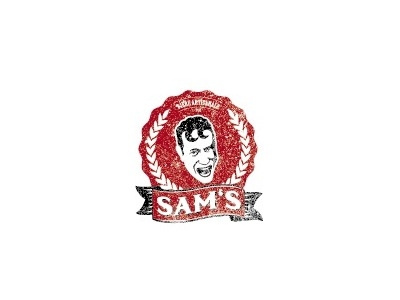Logo for Sam's Beer beer logo