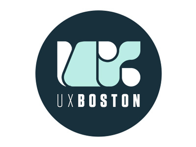 UX Boston Logo branding design digital graphic design illustrator logo photoshop typography web design