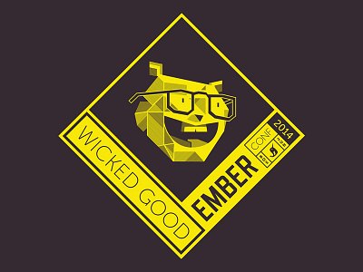 Wicked Good Ember 2014 Shirt badge conference design ember illustration illustrator t shirt tomster vector