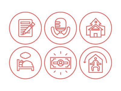 WGE 2015 Website Icons branding conference design drawing ember icon illustration illustrator vector web design