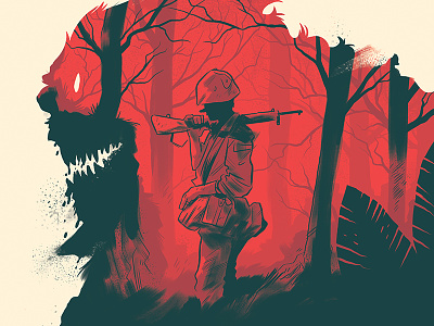 Namwolf Issue 1 Cover adobe book comic design digital horror illustration photoshop print wacom