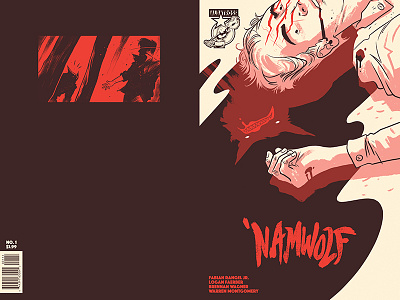 Namwolf Issue 1 Second Printing adobe book brush comic design digital drawing illustration ink photoshop print wacom