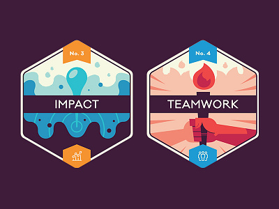 Raizlabs Core Value Badges Pt. 2