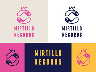 Record Label Logo art branding design digital art drawing illustration illustrator logo record label