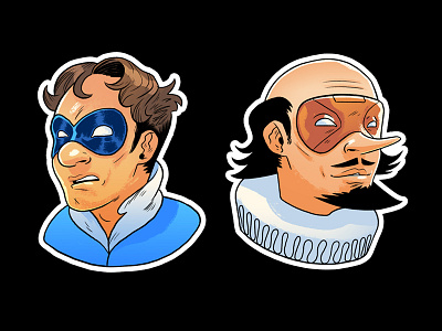 No Holds Bard Sticker Pack character design comic book comics design digital art drawing illustration print shakespeare sticker