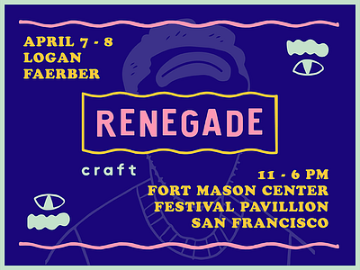 Renegade Craft Fair SF 2018 art brand craft design fair illustration print san francisco