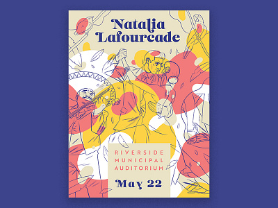 Natalia Lafourcade Poster design drawing font illustration latin lettering music poster print screen print typography