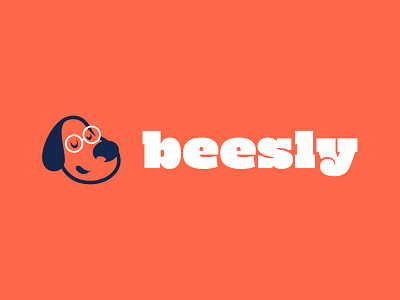 Beesly Branding art brand branding character design cute design digital dog drawing illustration illustrator line logo logomark logotype vector
